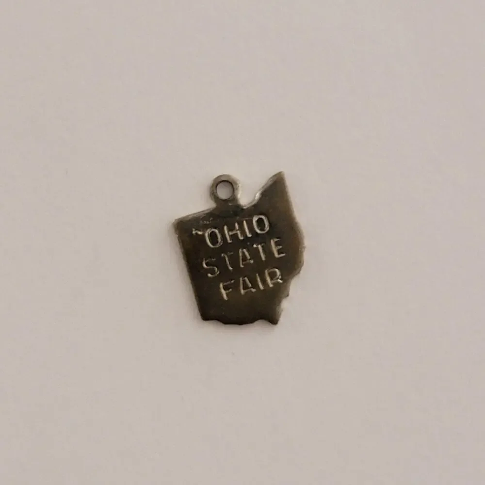 Ohio State Fair Womens Watch Ohio State Charm Engraved OHIO STATE FAIR Pendant